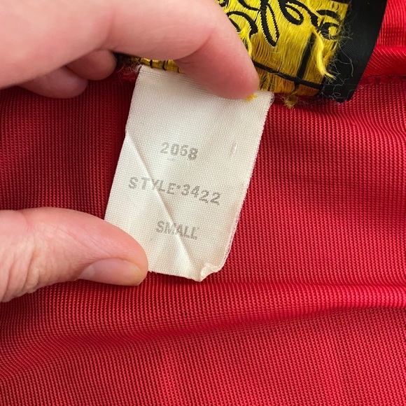 Red Vintage jumpsuit - Picture 5 of 6